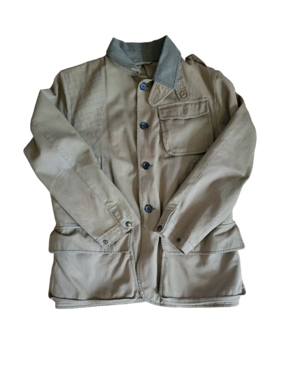 Polo Ralph Lauren Reversible Coat Mens Medium Green Shooting Jacket Hunting